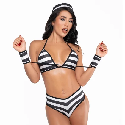 Disfraz Prisionera Sexy Lerot - Talla: ML