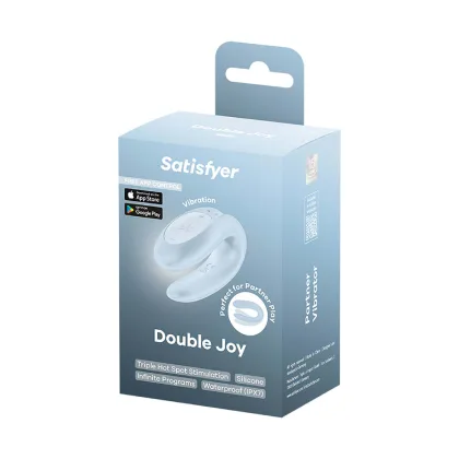 Satisfyer Double Joy - Color: AZUL