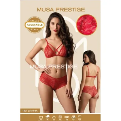 Lencería Musa LMM 94 ROJO