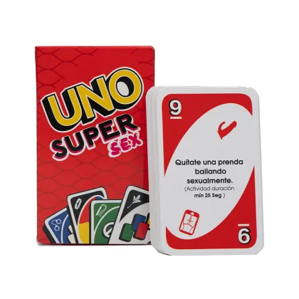 Uno Super Sex Mística Juego para Adultos con Cartas y Dado
