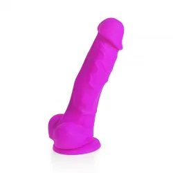 Dildo Realista Amón - Tamaño: 18 cm, Color: Morado