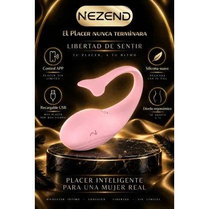 Vibrador Ballena APP Tamaño del producto: 95*85*35 mm