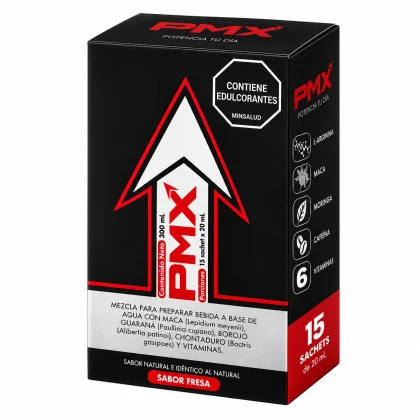 Potencializador PMX (PoderMax) - Tamaño: Sachet Caja X15