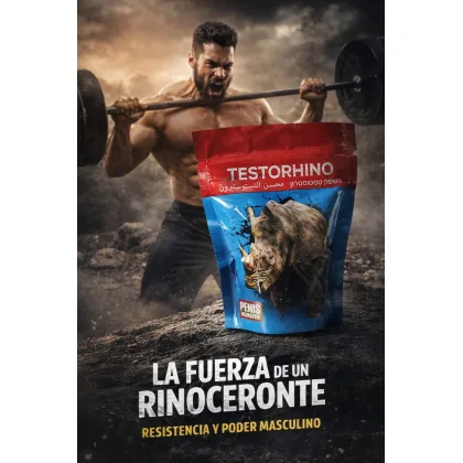 Rino Testosterona Pastilla Hombre x 60 unidades