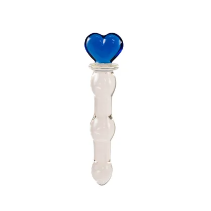 Dildo de Vidrio Blue 18 cm - Tipo: Heard