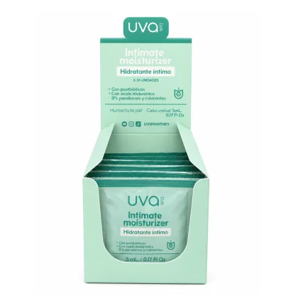 Hidratante Intimo UVA - Tamaño: Sachet caja x24