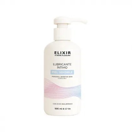 Lubricante Íntimo Piel Sensible de Elixir - Tamaño: 500 ml