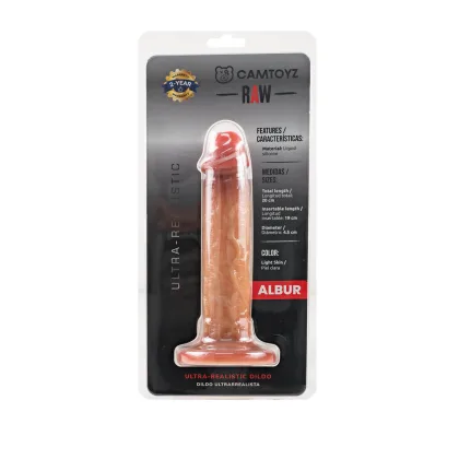 Dildo Ultra Realista Albur 20 cm Camtoyz
