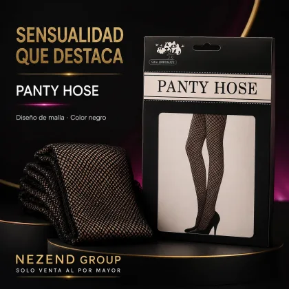 Media Malla Hueco Pequeño Enteriza