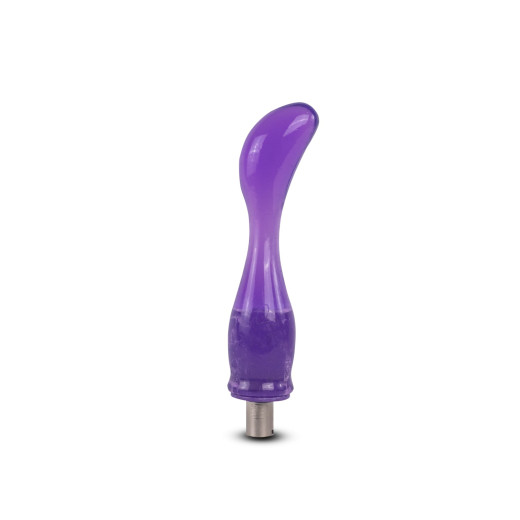 Dildo Repuesto Sex Machine Dino Morado 20 cm