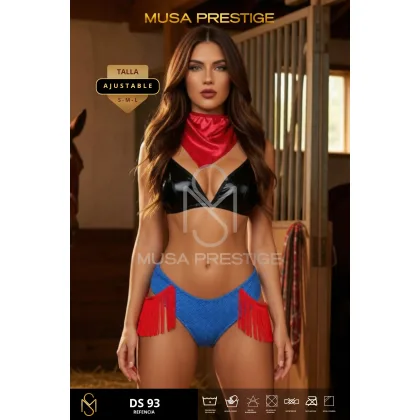 Disfraz Musa Vaquera DS 93