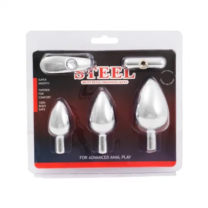 Kit Plugs Anales Doom - Color: Transparente