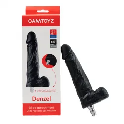 Adaptador Dildo Denzel (Repuesto Sex Machine) Camtoyz - Color: Negro
