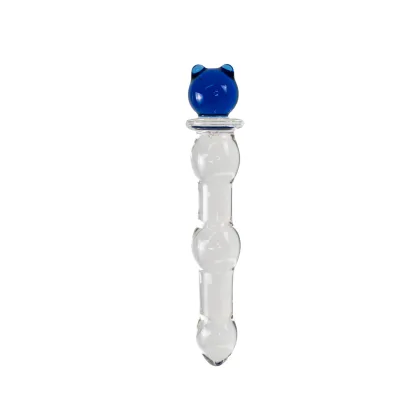Dildo de Vidrio Blue 18 cm - Tipo: Cat