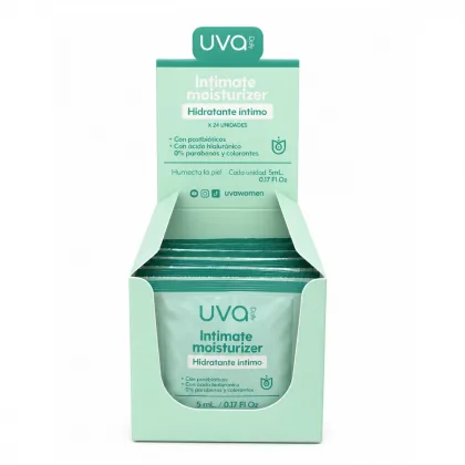 Hidratante Intimo UVA - Tamaño: Sachet caja x24