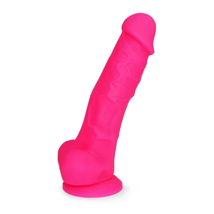 Dildo Realista Amón - Tamaño: 18 cm, Color: Fucsia
