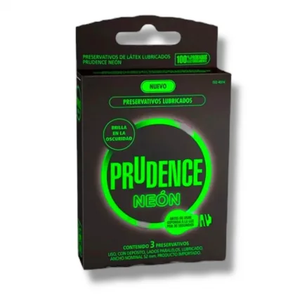 Preservativo Prudence x 3 Neon