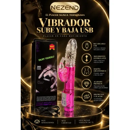 Vibrador Sube y Baja USB Enjoy Yourself