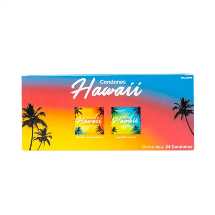 Condones Hawaii x24 Unidades