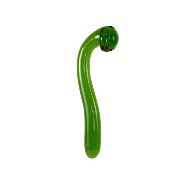 Dildo de Vidrio Chaos Verde 18 cm