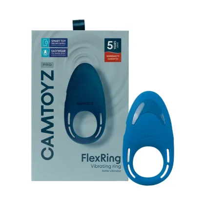 Flexring Anillo vibrador para el pene con App Camtoyz