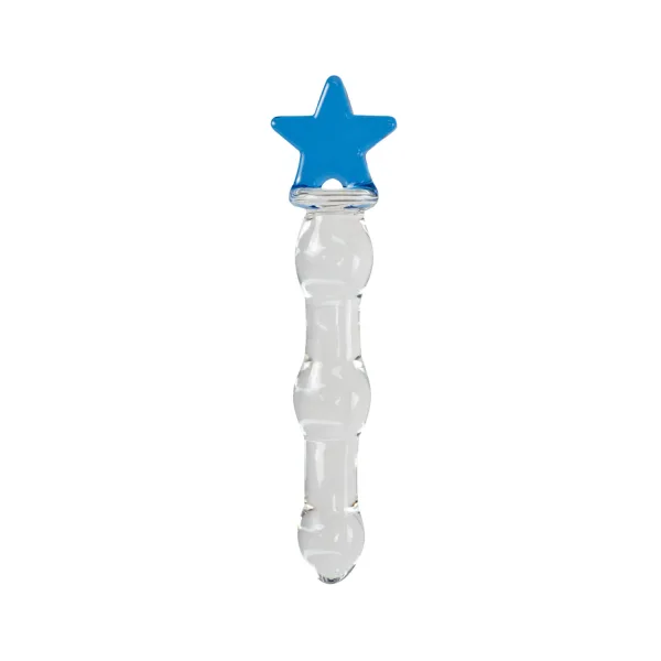 Dildo de Vidrio Blue 18 cm