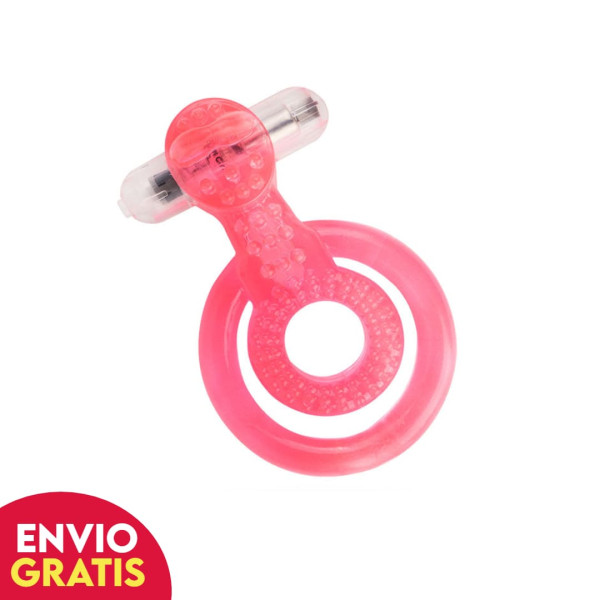 Anillo Vibrador Optimus para el pene Ciro Fucsia