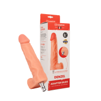 Denzel Dildo Ultrarealista con Adaptador Camtoyz Sex Machine Lovense Denzel Dildo Ultrare...