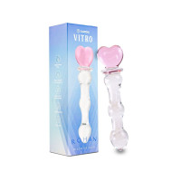 Dildo de Vidrio Corazon Rohan