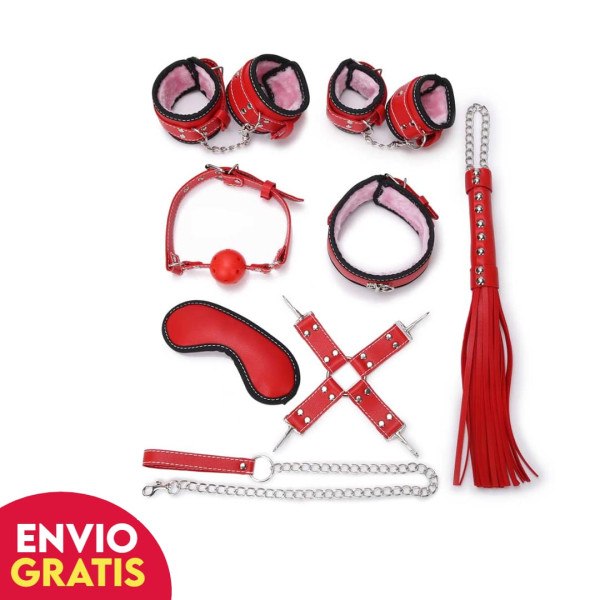 Kit Bondage Fiore Rojo  