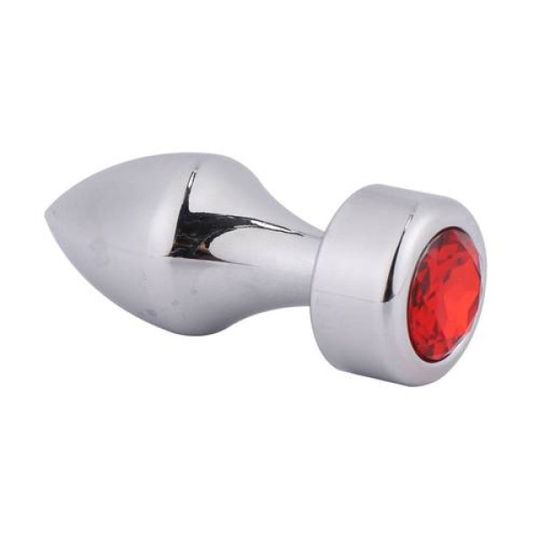 Plug Anal Opalo Rojo Talla S