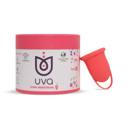 Copa Menstrual UVA 2 Talla A Salmón Copa Menstrual UVA 2 Talla A Salmón