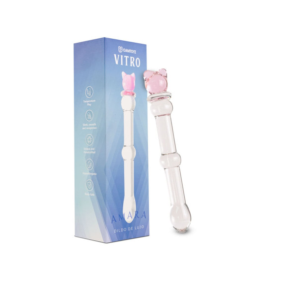 Dildo de Vidrio Amara 17 cm Camtoyz