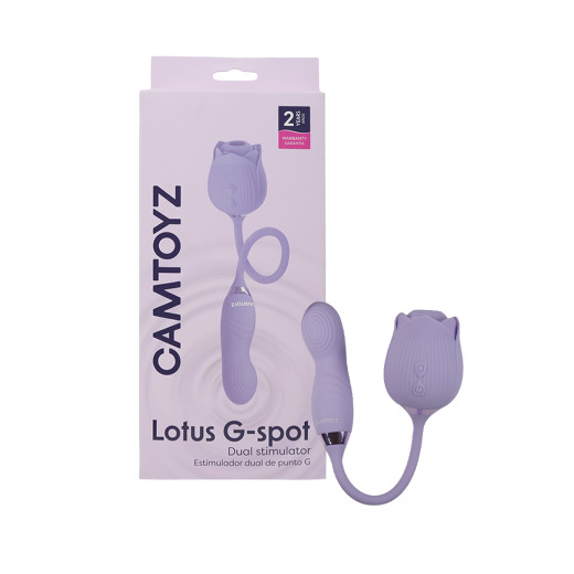 Lotus G-spot Vibrador con Bala Camtoyz