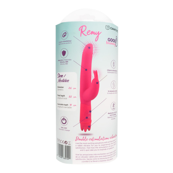 Vibrador Doble Remy Camtoyz
