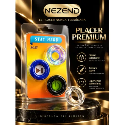 Kit Anillos Retardantes Silicona