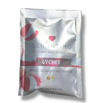 Lub. Lychee Electrizante Sachet 7 ml Sen Intimo