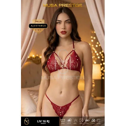 LENCERIA LIV16 ROJO