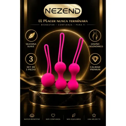 Bolas Vaginales X3 Silicona