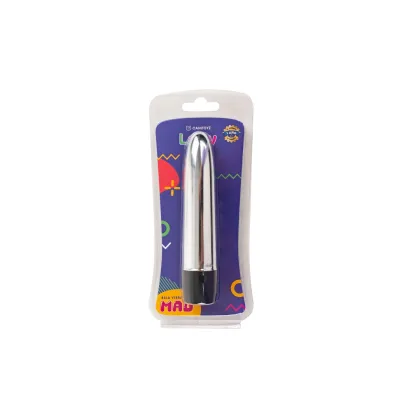 Mini Bala Vibradora Mad Camtoyz - Color: Plateado