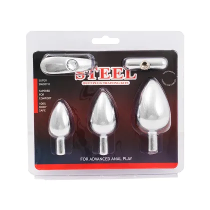 Kit Plugs Anales Doom - Color: Transparente