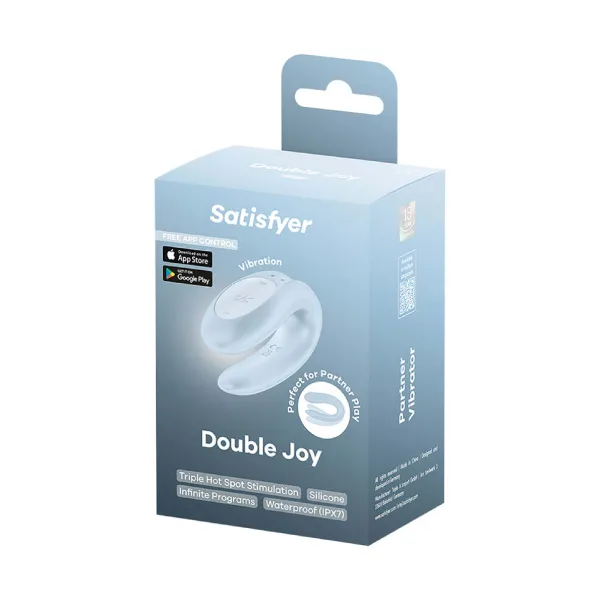 Satisfyer Double Joy - Color: AZUL