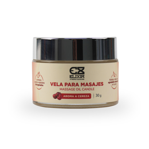 Vela Para Masajes Corporales Elixir