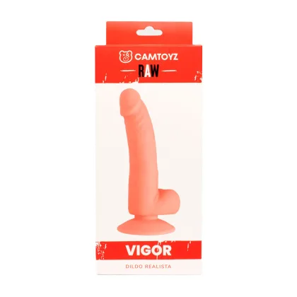 Dildo Realista Vigor 20.2 cm - Color: Cafe