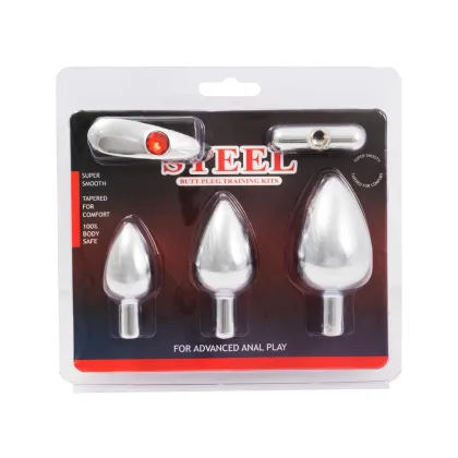 Kit Plugs Anales Doom - Color: Rojo