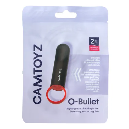 O-Bullet Bala vibradora recargable Camtoyz