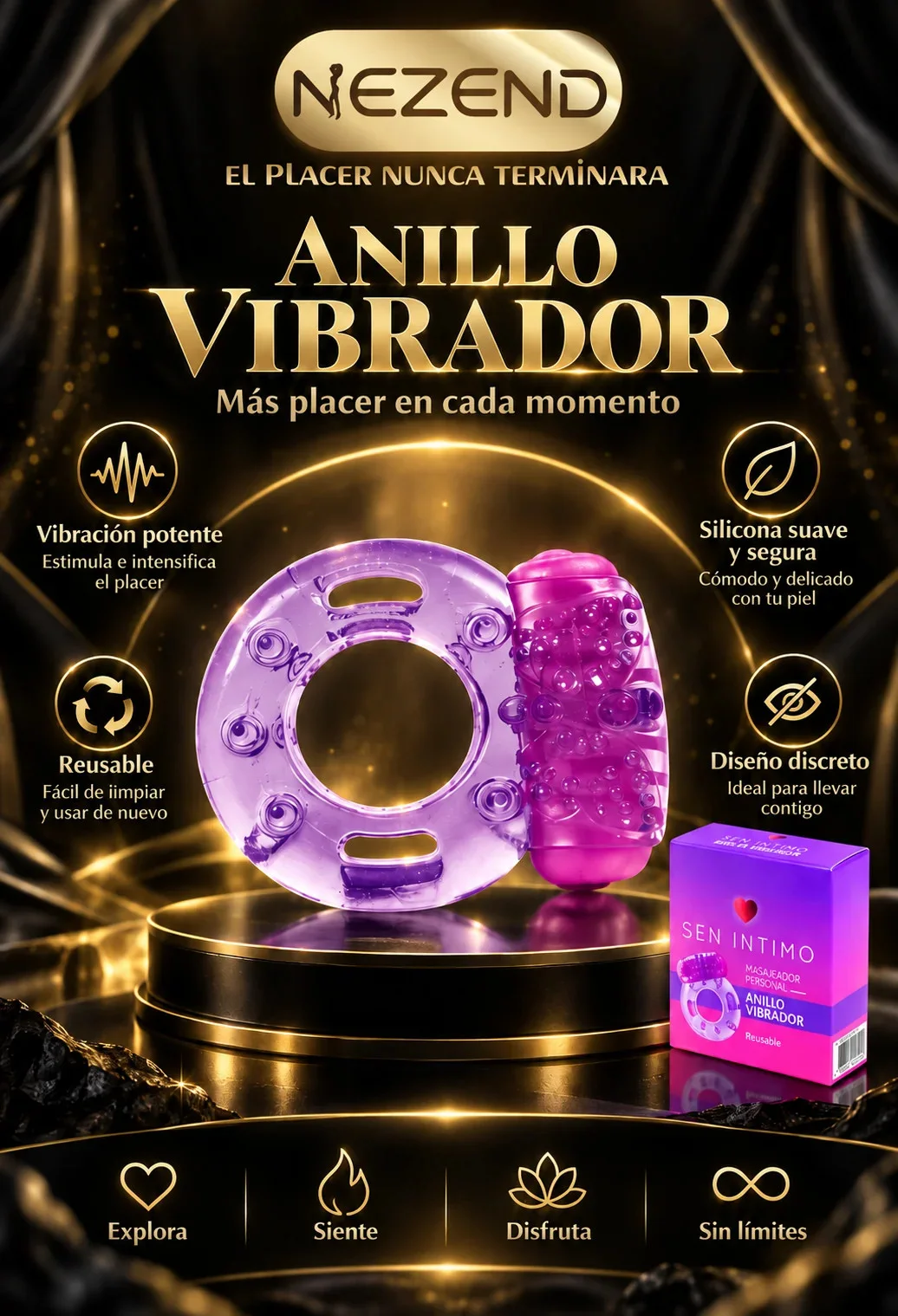Anillo Vibrador Sen Intimo