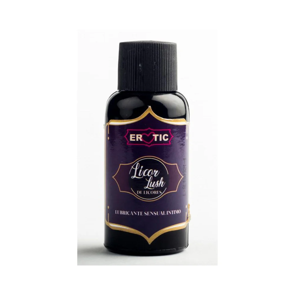Lubricante Íntimo Caliente Licor Lush - Tamaño: 39 ML, Sabor: Ron