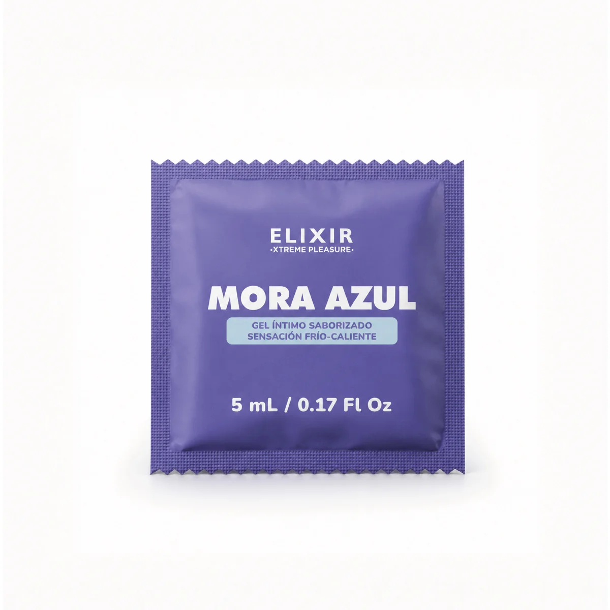 Gel íntimo saborizado Elixir Mora Azul 5 mL