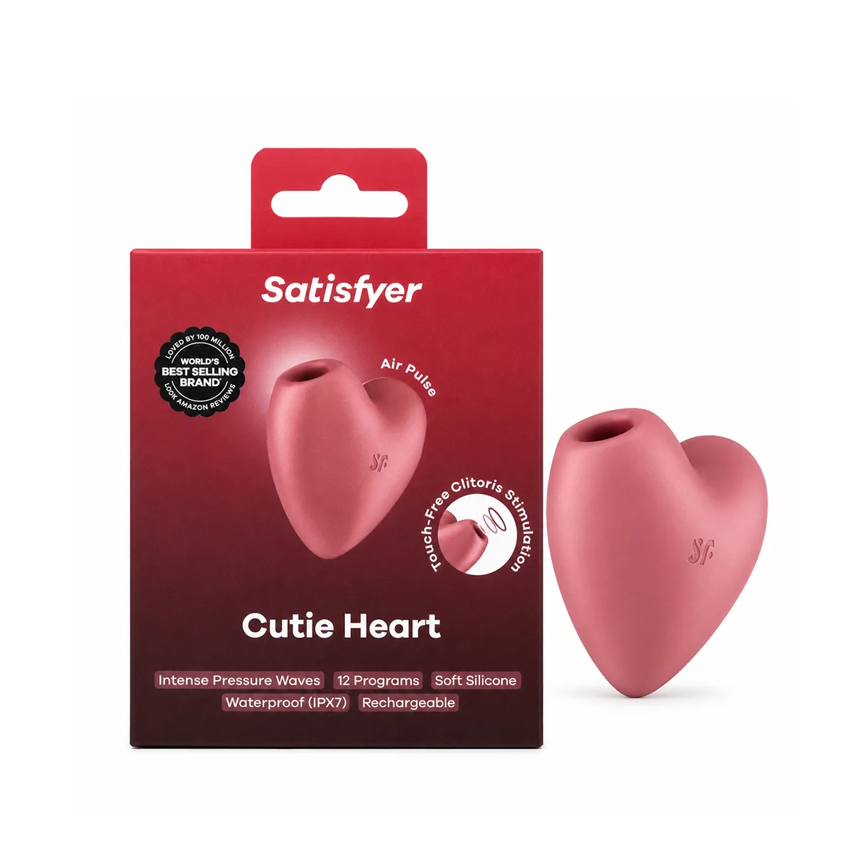 Satisfyer Cutie Heart Rosado